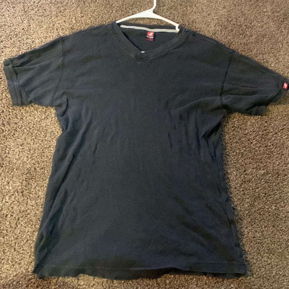 Ferruche Original T-Shirt Men’s Medium Short Sleeve V-Neck Black